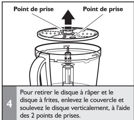 KITCHENAID 5KFP1644ECA - Installation/retrait du bol de préparation - 9