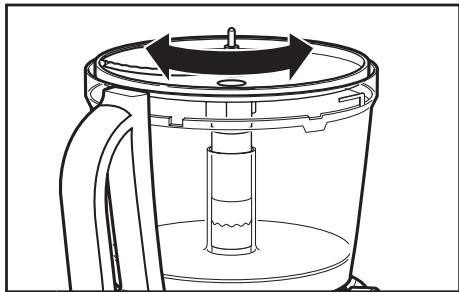 KITCHENAID 5KFP1644ECA - Installation/retrait du disque à trancher - 2
