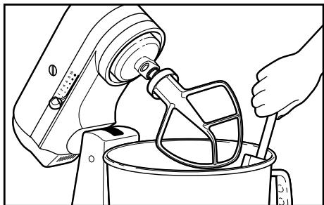KITCHENAID ARTISAN 5KSM150PSECL - Utilisation de la commande de vitesse - 2