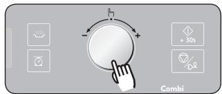 SAMSUNG CP1395-B - Réglage Chaleur tournante ( - 4