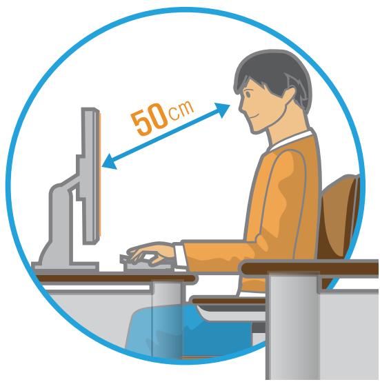 SAMSUNG DP700A7D-S02FR - Position des yeux - 1