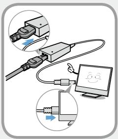 SAMSUNG DP700A7D-S02FR - Précautions à prendre lors de l'utilisation de l'adaptateur CA - 1
