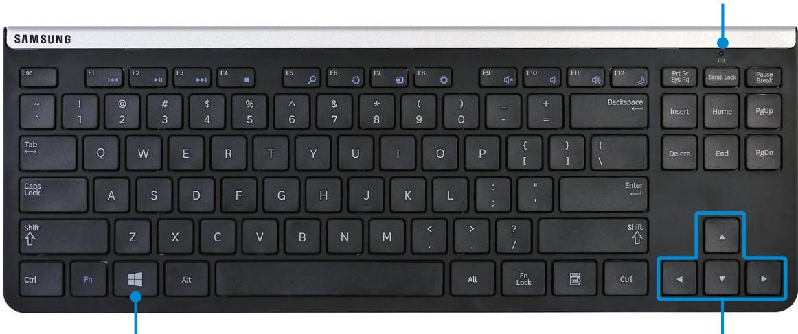 SAMSUNG DP700A7D-S02FR - Voyant de remplacement des piles - 1