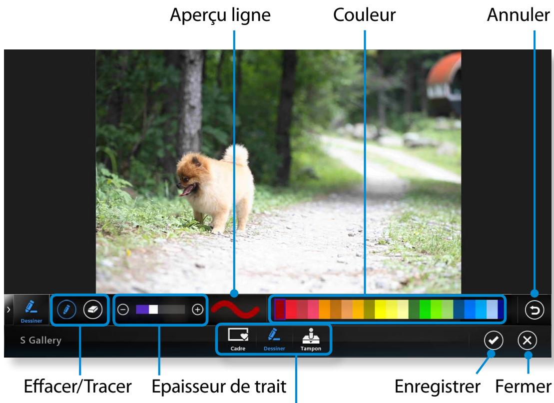 SAMSUNG DP700A7D-S02FR - Sélectionnez l'effet à appliquer à la photo. - 1