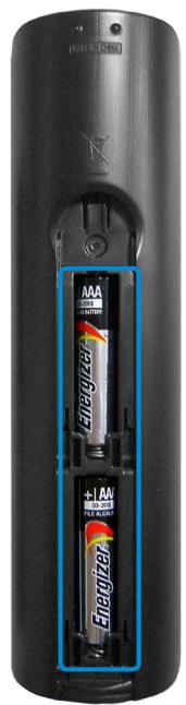 SAMSUNG DP700A7D-S02FR - Installation des piles - 3