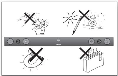 SAMSUNG HW-F355 - Mise en GARDE - 3