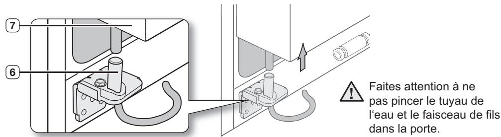 SAMSUNG RSA1UTWP - Démontage de la porte du congélateur - 3