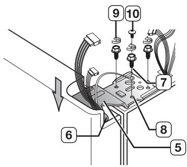 SAMSUNG RSA1UTWP - Montage de la porte du réfrigérateur - 2