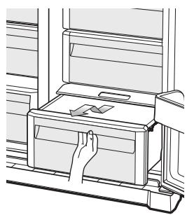 SAMSUNG RSA1UTWP - DÉMONTAGE DES ACCESSOIRES DU RÉFRIGÉRATEUR - 5