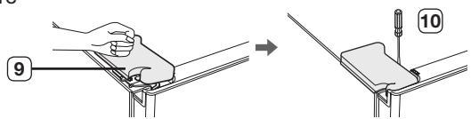 SAMSUNG RSA1UTWP - Montage de la porte du concélateur - 3