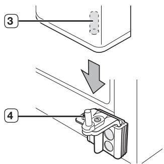 SAMSUNG RSA1UTWP - Montage de la porte du réfrigérateur - 1