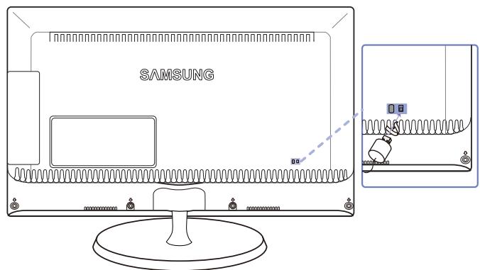 SAMSUNG SYNCMASTER S27B350H - Verrou antivol - 1
