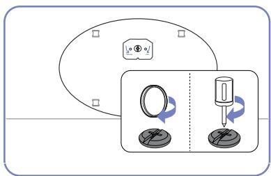 SAMSUNG SYNCMASTER S27B350H - Fixation du socle - 4