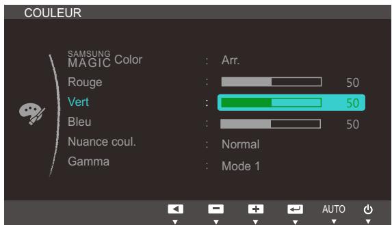 SAMSUNG SYNCMASTER S27B350H - Configuration du Vert - 1