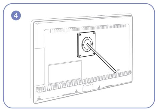 SAMSUNG SYNCMASTER S27B350H - Installation d'un support mural ou de bureau - 7