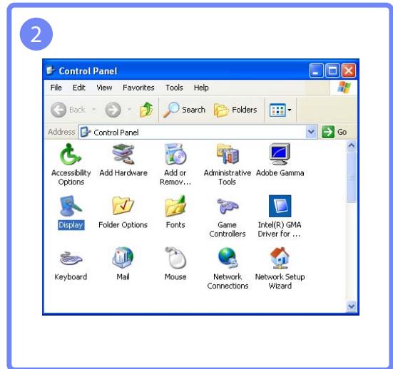 SAMSUNG SYNCMASTER S27B350H - Modification de la résolution via un PC - 3
