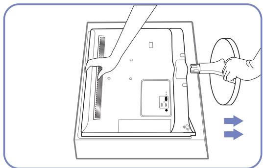 SAMSUNG S24B350H - Installation d'un support mural ou de bureau - 3