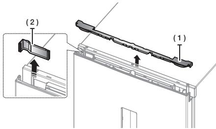 SAMSUNG RB30J3000WW/EF - WECHSELN DES TÜRANSCHLAGS (OPTIONAL) - 2