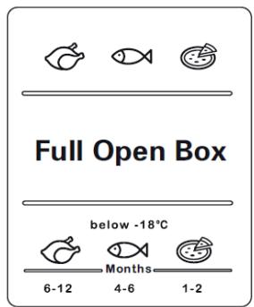 SAMSUNG RB30J3000WW/EF - CARACTERISTIQUES DU CONGÉLATEUR - 1