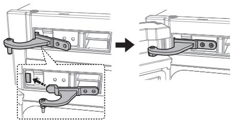 SAMSUNG RB30J3000WW/EF - Vorgehensweise für die Montage der Türe - 12