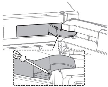SAMSUNG RB30J3000WW/EF - WECHSELN DES TÜRANSCHLAGS (OPTIONAL) - 3