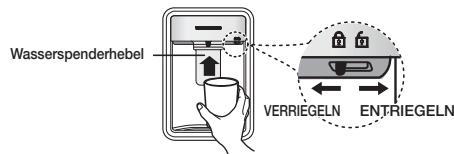 SAMSUNG RB30J3000WW/EF - DIE BENUTZUNG DES WASSERSPENDERS (OPTIONAL) - 8