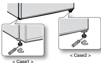 SAMSUNG RB30J3000WW/EF - DE KOELKAST WATERPAS ZETTEN - 1