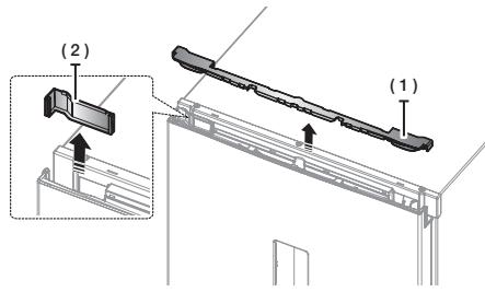 SAMSUNG RB30J3000WW/EF - INVERSION DU SENS D'OUVERTURE DE LA PORTE (EN OPTION) - 2