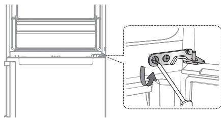 SAMSUNG RB30J3000WW/EF - INVERSION DU SENS D'OUVERTURE DE LA PORTE (EN OPTION) - 8