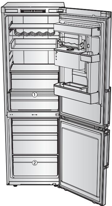 SAMSUNG RB30J3000WW/EF - Temperatuuralarm (Alleen voor model Coolselect zone-functie) - 1
