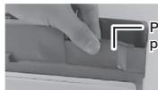 SAMSUNG RB3EJ5200SA - Démontage de la porte du réfrigerateur - 4