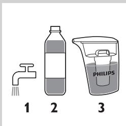PHILIPS GC7641/30 PERFECTCARE PURE - Llenado del deposito de agua - 1