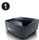 PHILIPS SCREENEO HDP1590TV - Contenu de l'emballage - 1