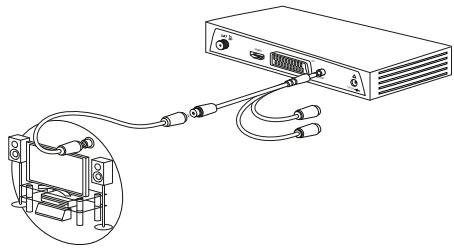 PHILIPS DSR3231T - Raccorder un amplificateur équipé d'une prise audio numérique S/PDIF - 1