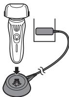 PANASONIC ES-RW30-S503 - Laden mit der Ladestation ES-RF41 - 1