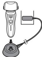 PANASONIC ES-RW30-S503 - Cargar con la base de carga ES-RF41 - 1