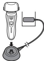 PANASONIC ES-RW30-S503 - Charger en utilisant le socle de charge ES-RF41 - 1