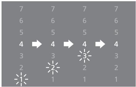 PANASONIC NT-DP1WXE - Druk de roosterhendel maar beneden totdat deze vergrendeld is. - 1