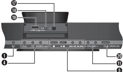PANASONIC SC-HC27EF-S - Vue de dessus - 1