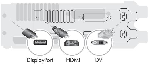 HP PAVILION P6-2490EF - Setting up multiple displays - 2