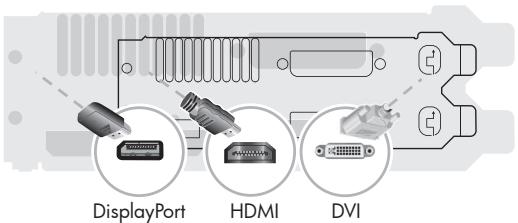 HP PAVILION P6-2490EF - Installation de plusieurs moniteurs - 2