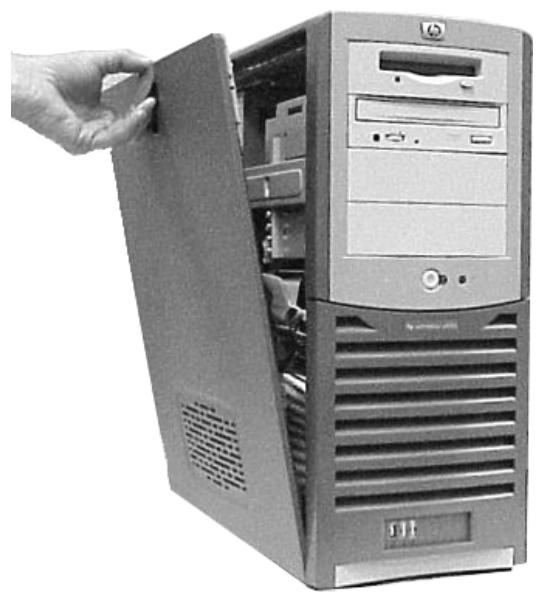 HP X6000 - Dépose du capot et du cache avant - 1