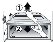 LG GW-P2321NS - Opti Temp/Miracle Zone (certains modèles uniquement) - 1