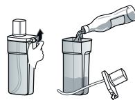 LG GW-P2321NS - Remplissage du réservoir d'eau - 1