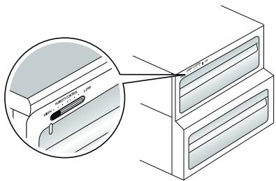 LG GW-P2321NS - Controle de l'humidité dans le bac à légumes (certains modèles uniquement) - 3