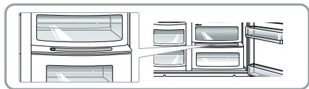 LG GW-P2321NS - Changement de température dans la Opti Temp/Miracle Zone (certains modèles uniquement) - 1