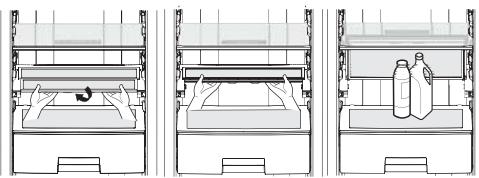 LG GBW6356BPS - Clayette en verre repliable - 2