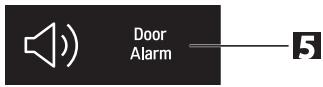 LG GBD6388ESC - Alarmde la porte - 1