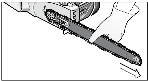 BOSCH AKE30LI - Assembly/Tensioning Chain - 7