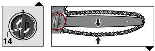 BOSCH AKE30LI - Assembly/Tensioning Chain - 9